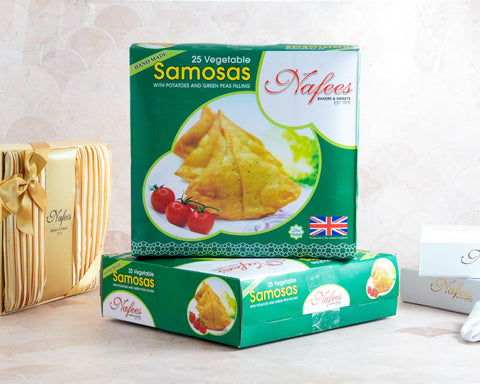 Vegetable Samosas (25)