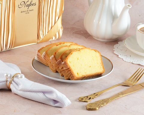 Sliced Madeira Cake
