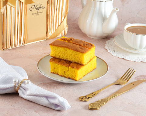 Lemon Cake Slices